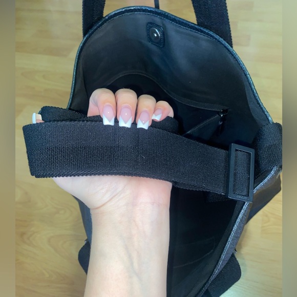 🖤 GUCCI Black PVC Tote and Shoulder Bag 🖤 - Picture 10 of 16